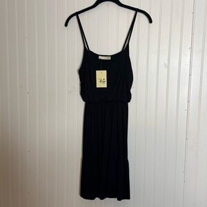 Forever Rose Mini Black Dress Size Small